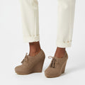 Brogue Lace-Up Platform Wedge by Sophie17
